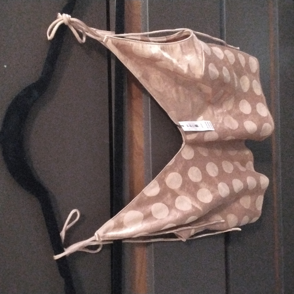 🌁 NWT: VICTORIAS SECRET, SPAGETTI STRAP, SATIN, POLKA DOT,  NEGLIGEE CAMI TOP.